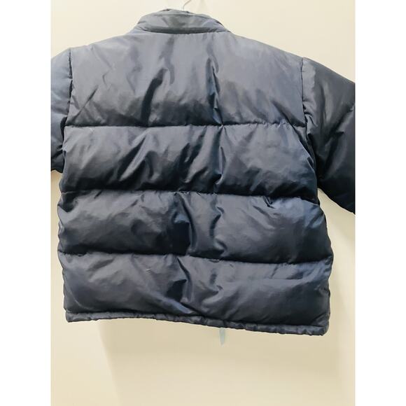 Vintage Baby Gap Puffer Coat 5 Boys Girls Blue Winter Jacket Full Zip 18-24mos - Picture 6 of 6